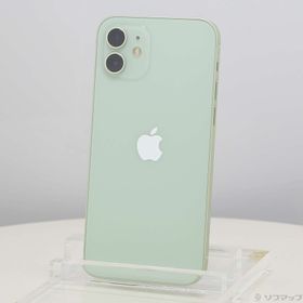 (中古)Apple iPhone12 128GB グリーン MGHY3J/A SIMフリー(198-ud)