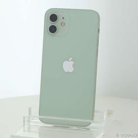 (中古)Apple iPhone12 128GB グリーン MGHY3J/A SIMフリー(269-ud)