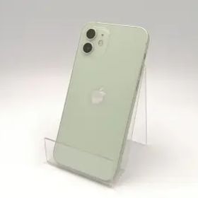 【中古】Apple SoftBank 【SIMロック解除済み】 iPhone 12 128GB グリーン MGHY3J/A【ECセンター】保証期間１ヶ月【ランクA】
