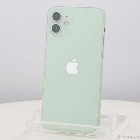 (中古)Apple iPhone12 128GB グリーン MGHY3J/A SIMフリー(247-ud)