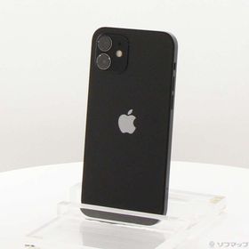 (中古)Apple iPhone12 256GB ブラック MGJ03J/A SIMフリー(348-ud)