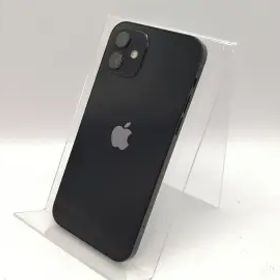 【中古】Apple docomo 【SIMロック解除済み】 iPhone 12 256GB ブラック MGJ03J/A【高崎モントレー】保証期間１ヶ月【ランクC】