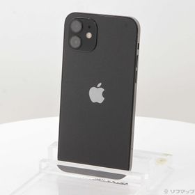 (中古)Apple iPhone12 256GB ブラック MGJ03J/A au(262-ud)