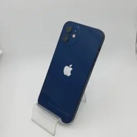 【中古】Apple SoftBank 【SIMロック解除済み】 iPhone 12 256GB ブルー MGJ33J/A【新橋烏森通り】保証期間１ヶ月【ランクB】