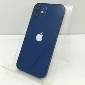 【中古】Apple au 【SIMロック解除済み】 iPhone 12 256GB ブルー MGJ33J/A【川崎】保証期間１ヶ月【ランクB】