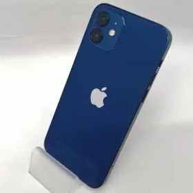 【中古】Apple 楽天モバイル 【SIMフリー】 iPhone 12 256GB ブルー MGJ33J/A【札幌南2条】保証期間１ヶ月【ランクB】