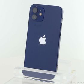 (中古)Apple iPhone12 64GB ブルー NGHR3J/A SoftBank(344-ud)