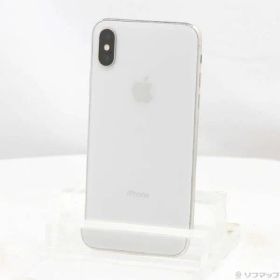ソフマップ 〔中古品〕 iPhoneX 64GB シルバー MQAY2J／A SIMフリー【247】