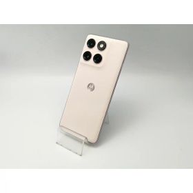 【中古】MOTOROLA 国内版 【SIMフリー】 motorola edge 60 pro カルサイトホワイト 12GB 256GB【大阪堂島】保証期間1ヶ月【ランクA】