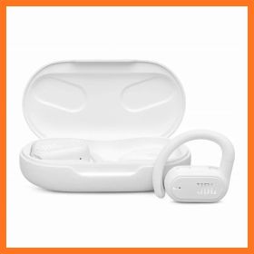 【新品】 JBL SOUNDGEAR SENSE 完全ワイヤレスイヤホン/オープンイヤー/マルチポイント/IP54防水/Bluetooth5.3/耳を塞がない/音漏れ防止/ホワイト/JBLSNDGEARSNSWHT