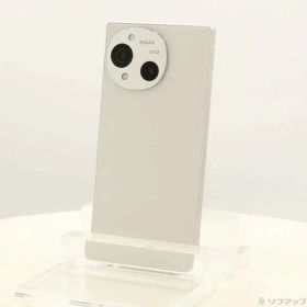 【中古】SHARP(シャープ) AQUOS R10 256GB カシミヤホワイト SH-M31 SIMフリー 【295-ud】