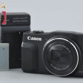 【中古】Canon キヤノン PowerShot SX700 HS ブラック コンパクトデジタルカメラ