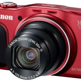 Canon デジタルカメラ Power Shot SX700 HS レッド 光学30倍ズーム PSSX700HS(RE)(中古品)