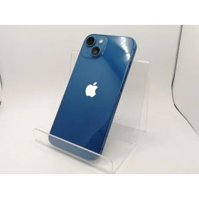 【中古】Apple SoftBank 【SIMフリー】 iPhone 13 128GB ブルー MLNG3J/A【川崎駅前】保証期間1ヶ月【ランクC】