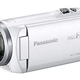 【中古】パナソニック HDビデオカメラ V480MS 32GB 高倍率90倍ズーム ホワイト HC-V480MS-W 2zzhgl6