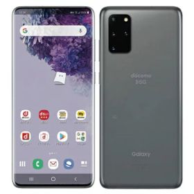 【SIMロック解除済】docomo Galaxy S20+ 5G SC-52A Cosmic Gray SAMSUNG 当社3ヶ月間保証 中古 イオシス