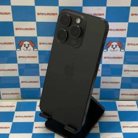 【中古】iPhone15 Pro 128GB ブラックチタニウム MTU73J/A SIMフリー 美品