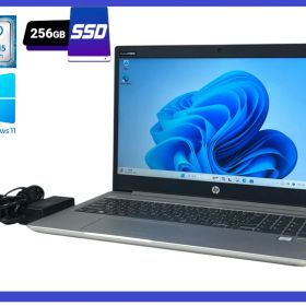 ★HP Probook 450 G6 高性能CPU i5-8265U(第8世代)SSD256GB NVMe/メモリ8GB/解像度 1366×768/グラフィックIntel UHD/無線LAN/30日間返品保証