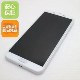 新品同様 SH-01L AQUOS sense2 シルキーホワイト スマホ 本体 白ロム 土日祝発送OK 09000
