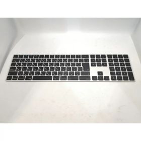 【中古】Apple Magic Keyboard（2017/テンキー付き/A1843） - 日本語（JIS） シルバー MQ052J/A【高崎モントレー】保証期間1週間