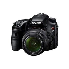 中古 １年保証 美品 SONY α57 ズームレンズキット DT 18-55mm SAM [SLT-A57K]