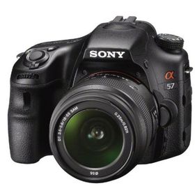 SONY ミラーレス一眼 α57 ズームレンズキット DT 18-55mm F3.5-5.6 SAM付属 SLT-A57K