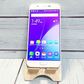 au Galaxy A8 SCV32 32GB ホワイト 白ロム [訳あり] 605