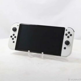【中古】Nintendo(任天堂) Nintendo Switch 有機ELモデル Joy-Con(L)／(R) ホワイト 【348-ud】