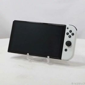 【中古】Nintendo(任天堂) Nintendo Switch 有機ELモデル Joy-Con(L)／(R) ホワイト 【295-ud】
