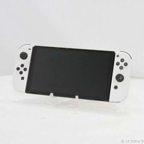 【中古】Nintendo(任天堂) Nintendo Switch 有機ELモデル Joy-Con(L)／(R) ホワイト 【297-ud】
