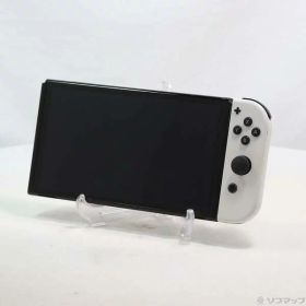 【中古】Nintendo(任天堂) Nintendo Switch 有機ELモデル Joy-Con(L)／(R) ホワイト 【348-ud】