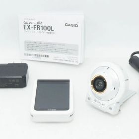 美品 CASIO カシオ EXILIM EX-FR100L デジタルカメラ ホワイト 260527i