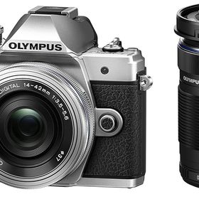 【中古】OLYMPUS ミラーレス一眼カメラ OM-D E-M10 シルバー MarkIII EZダブルズームキット シルバー カメラ 中古 人気 おすすめ 高画質