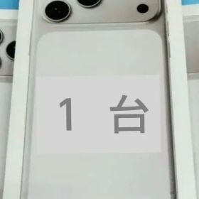 １台【未開封新品】iPhone17promax256GBシルバー…SIMフリー
