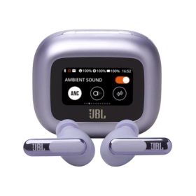 JBL Live Beam 3 Purple (パープル)(ジェービーエル)(ワイヤレスイヤホン)(LiveBeam3)(ノイズキャンセリング搭載)(ハイレゾ対応)(LIVEBEAM3PUR)【国内正規品・1年保証】