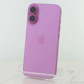 ソフマップ 〔中古品〕 iPhone16 128GB ピンク MYDT3J／A SIMフリー【276】