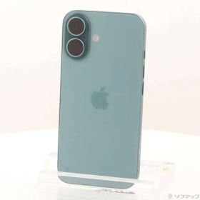 ソフマップ 〔中古品〕 iPhone16 256GB ティール MYE13J／A SIMフリー【344】