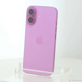 ソフマップ 〔中古品〕 iPhone16 256GB ピンク MYDY3J／A SIMフリー【344】