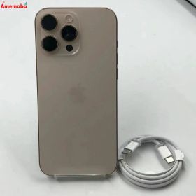 【新品・未使用】iPhone16 Pro Max 256GB デザートチタニウム 3N530J/A デモ機 AU版S