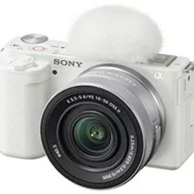 ★ソニー / SONY VLOGCAM ZV-E10K パワーズームレンズキット [ホワイト]【デジタル一眼カメラ】【送料無料】