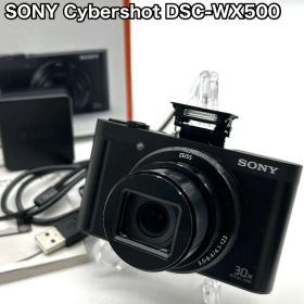 SONY ソニー Cybershot DSC-WX500 ブラック デジカメ 箱