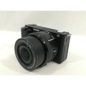 【中古】SONY VLOGCAM ZV-E10K パワーズームレンズキット ブラック【大阪本店】保証期間１ヶ月【ランクA】