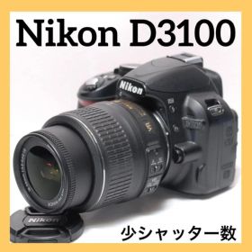 ✨届いたらすぐに使える✨Nikon D3100✨シングルレンズ✨少シャッター数