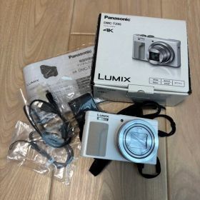 【純正ケース付】Panasonic LUMIX DMC-TZ85 本体 ホワイト
