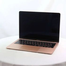 ソフマップ 〔中古品〕 MacBook Air 13.3-inch Mid-2019 MVFN2J／A Core_i5 1.6GHz 8GB SSD256GB ゴールド 〔10.15 Catalina〕【258】