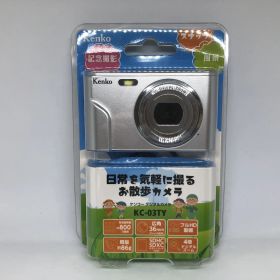 I139 Kenko ケンコーデジタルカメラ デジタルカメラ KC-03TY 824万画素 カメラ シルバー