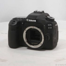 〔中古〕Canon(キヤノン) EOS 80D ボディ ブラック〔198-ud〕