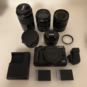 【ほぼ美品】Canon EOS M3 本体 レンズセット