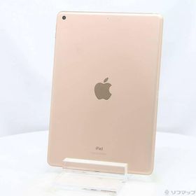 〔中古〕Apple(アップル) iPad 第7世代 32GB ゴールド MW762J／A Wi-Fi〔377-ud〕