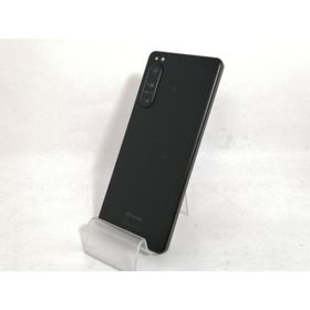 【中古】SONY docomo 【SIMフリー】 Xperia 5 IV 8GB 128GB SO-54C ブラック【新宿】保証期間１ヶ月【ランクC】